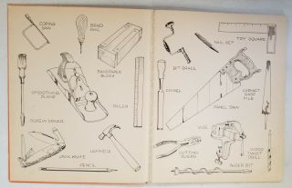 MAKING THINGS With TOOLS.  1928 Boy’s Kids Crafts Book,  HARDCOVER Ed 2