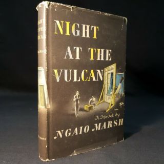 1951 Ngaio Marsh First 1st Edition Night At The Vulcan Little Brown Boston U.  S.  A