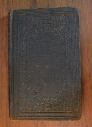 1857 Home Advice Whispers To Epicures Receipt Book Cookbook Pre - Civil War 1st Ed
