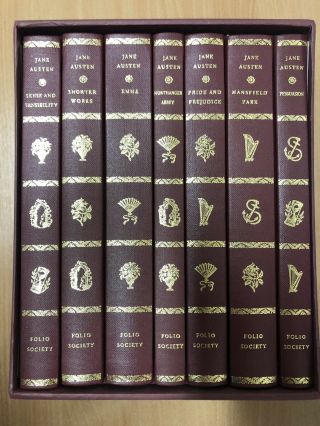 1996 The Complete Of Jane Austen Folio Society