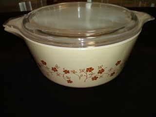 Vintage Pyrex Casserole Dish With Lid 475 - B