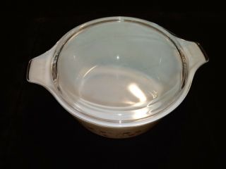 Vintage Pyrex Casserole Dish With Lid 475 - b 2