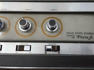 General Electric Porta Fi tuner from antique console stereo 1969 3