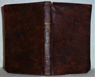 1824 American School Reader ; Bible & History Subjects Etc.  Leather Binding