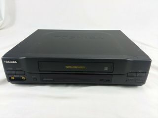 Toshiba M463 Vcr 4 Head Vhs Video Cassette Player Recorder No Remote