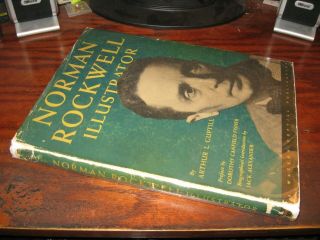 Norman Rockwell - Hand - Signed 1946 1st Monograph Folio Hbdj Ill Arthur Guptill