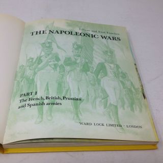 2 vol.  set ARMS and UNIFORMS: The Napoleonic Wars Part 1 & 2 - VG set 5