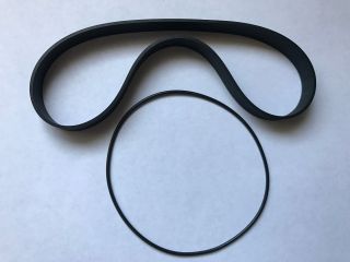 2 Replacement Belt Set For Use With Sansui Sd - 5050 Reel To Reel Player