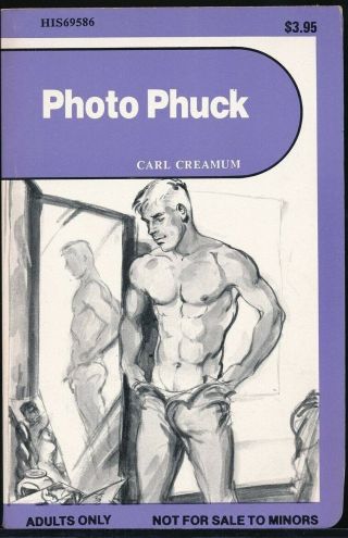 Photo Phuck 1988 Surey His 69 Gay Pulp Fiction Paperback Novel Near