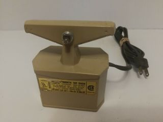 Radio Shack Realistic Magnetic Bulk Tape Eraser Model 44 - 210 Great