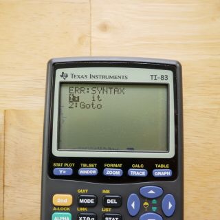 Texas Instrument TI 83 Graphic Calculator Dust Cover 4