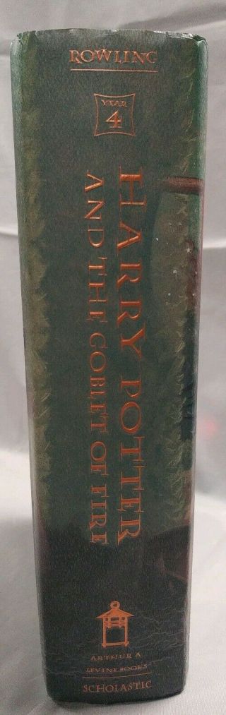 Harry Potter and The Goblet Of Fire True First Edition 1st Print J K Rowling 3