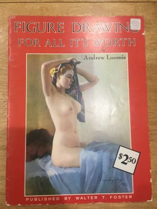 Vintage Art Book - - Figure Drawing For All It 