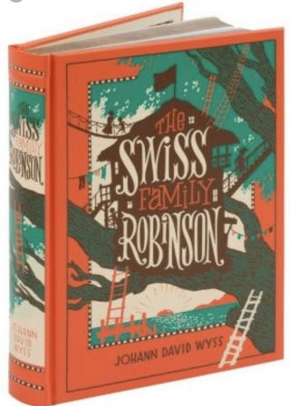 The Swiss Family Robinson By Johann David Wyss (barnes & Noble Leather - Bound)