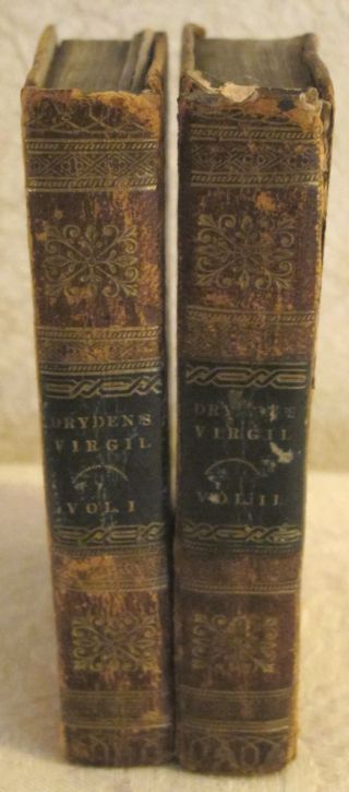 1825 Two Vols.  Leather Hc - Dryden 