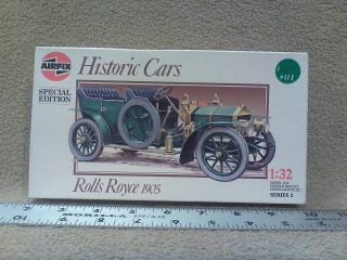 Airfix History Cars Rolls Royce 1905 1:32 Vintage Plastic Model Kit