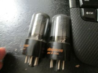 Nos Testing Westinghouse By Rca? 6v6gt Vacuum Tubes