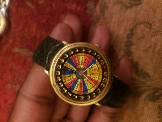Vintage Sharp Wheel Of Fortune Watch