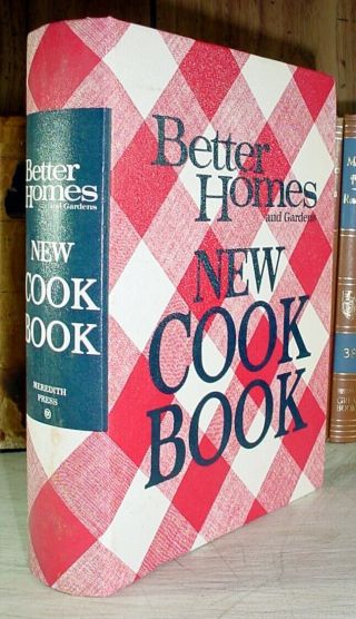 Better Homes And Gardens Cook Book 1968 Vintage Binder Book Of Recipes