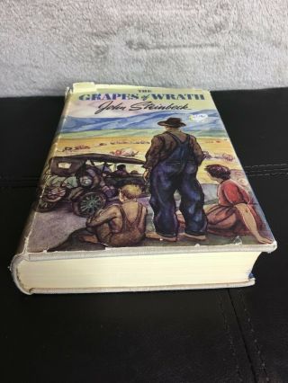 The Grapes of Wrath John Steinbeck 1939 first edition Sep 1940 13th printing 4