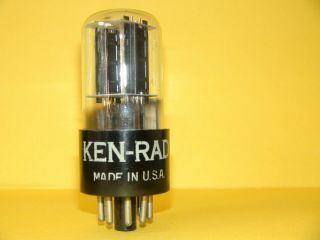 Ken Rad 6sn7 Gt Vacuum Tube