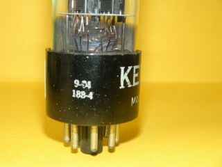 Ken Rad 6SN7 GT Vacuum Tube 2