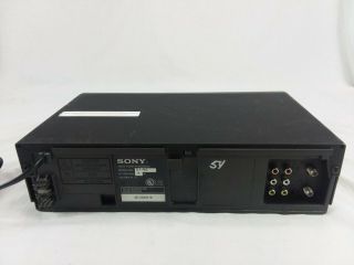 Sony SLV - N55 VHS VCR NO REMOTE Fully.  Flash Rewind. 4