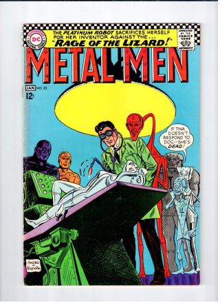 Dc Metal Men 23 1967 Gd Vintage Comic