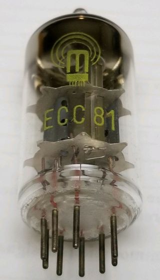 Ecc81 (12at7) Rft (germany) Nos Vacuum Tube,  One Of The Best Sounding