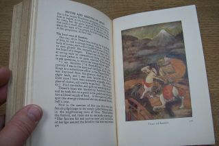 1920 Myths and legends of Japan by F Hadland Davis,  32 illustrations by E Paul. 8