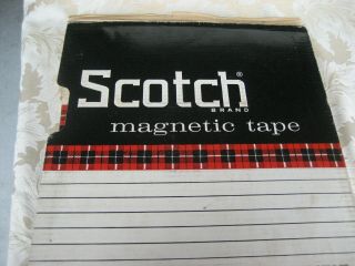 Unusual Scotch 14 " Reel With 1/2 " Tape At Cape Canaveral & Nasa Dated 1967