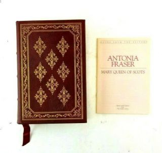 Mary Queen Of Scots By Antonia Fraser The Franklin Library Signed Limited Ed
