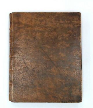 Antique 1810 The Life Of Christ By The Rev John Fleetwood Hardcover - W34