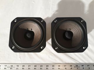 2 Count Woofer 5 " 8Ω 7 - Watt Pn: 1 - 503 - 099 - 11 From Sony Speaker Sys Ss - X10a