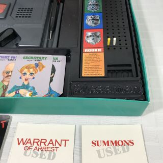 Pressman Lie Detector Game 1987 Vintage NOT complete 4