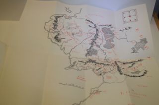 Tolkien Lord of the Rings Trilogy 1965 2nd Edition Hardcover with Maps 4