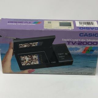 CASIO Pocket Color Television TV - 2000 Japan 2