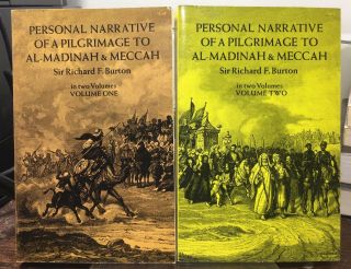 Sir Richard Burton 2 Vol Narrative Of A Pilgrimage To Al - Madinah & Mecca Dover