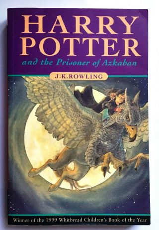 Harry Potter & The Prisoner Of Azkaban J K Rowling Bloomsbury Uk British Pb