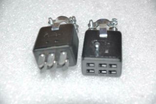 Cinch Jones P306cct,  S306cct Male & Female 6 Pin Inline Plug & Socket Trw Molex