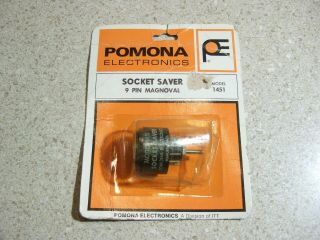 Pomona 1451 (9) Pin Magnoval Compactron Socket Saver -
