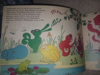 Vintage BARBAPAPA ' S ARK by Annette Tison & Talus Taylor c.  1974 SBS Softcover 3