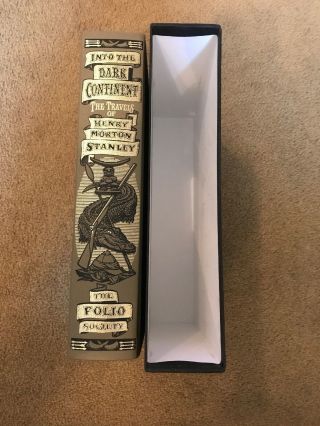 Into The Dark Continent The Travels Of Henry Morton Stanley Map Folio Society 3