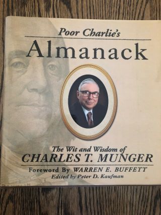Munger,  Charles Charlie S.  Poor Charlie 