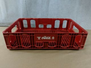 Vintage Coca Cola Red Plastic Carrier Case Coke Crate K1