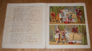 c1875 Antique Children ' s Book McLoughlin Bros Babes in the Woods Aunt Louisa ' s 3