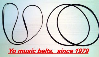 3 Belt Set For Akai Gx - 77 Akai Gx77 Reel To Reel Tape Recorder Deck Straps Belts