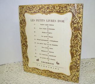A Little Golden Book Les Sept Atchoums The Seven Sneezes 1948 French Language 3