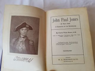 John Paul Jones - 1902 Biography by Charles W.  Brown 3