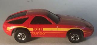 Vintage 1982 Mattel Hot Wheels P - 928 Porsche Turbo Hong Kong D9
